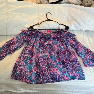 Brand New with Tags Lily Pulitzer off shoulder top!